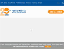 Tablet Screenshot of perfect.pl
